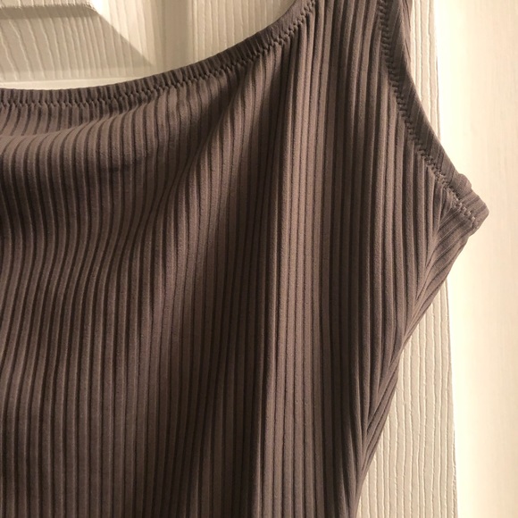 Madewell Second Wave Square Neck Tank swimsuit size M faded palm 🎉Host Pick🎉 - Picture 7 of 10